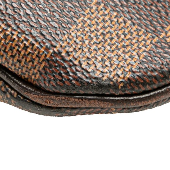 LOUIS VUITTON Brown Damier Leather Tote Bag - Picture 6 of 10